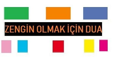 Zengin Olma Duası