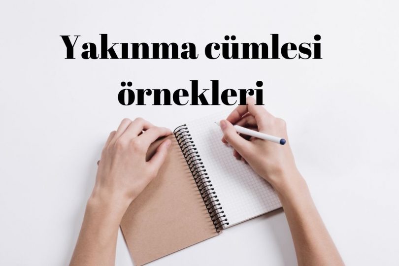 yakınma cümlesi örnekleri